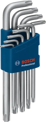 ประแจหกเหลี่ยม Torx 9 ชิ้น Professional