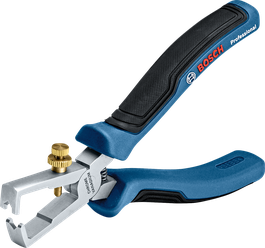 คีมปอกสายไฟ Bosch ขนาด 160 มม. พร้อมด้ามจับนุ่มออกแบบตามหลักสรีรศาสตร์