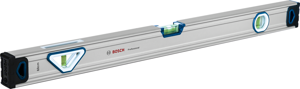 ระดับน้ำกล่อง Bosch MPP ขนาด 60 ซม. ทำจากอลูมิเนียม มีความแม่นยำสูง