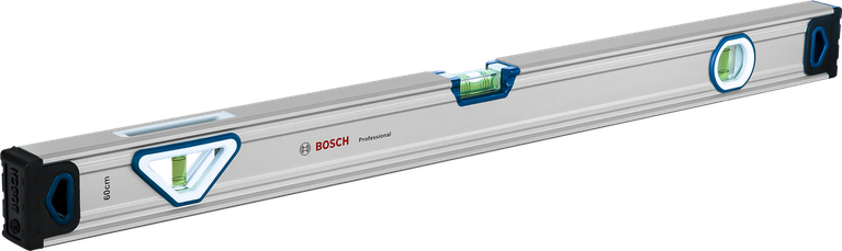 ระดับน้ำกล่อง Bosch MPP ขนาด 60 ซม. ทำจากอลูมิเนียม มีความแม่นยำสูง