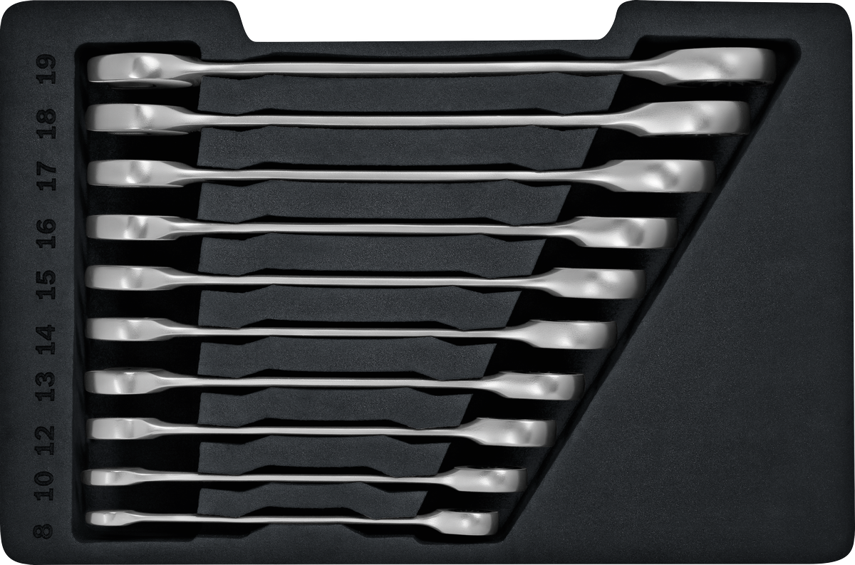 ชุดประแจวงล้อ Bosch 10 ชิ้น บรรจุในถาด