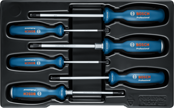 ชุดไขควง SL/PH/PZ/TX 6 ชิ้น Professional