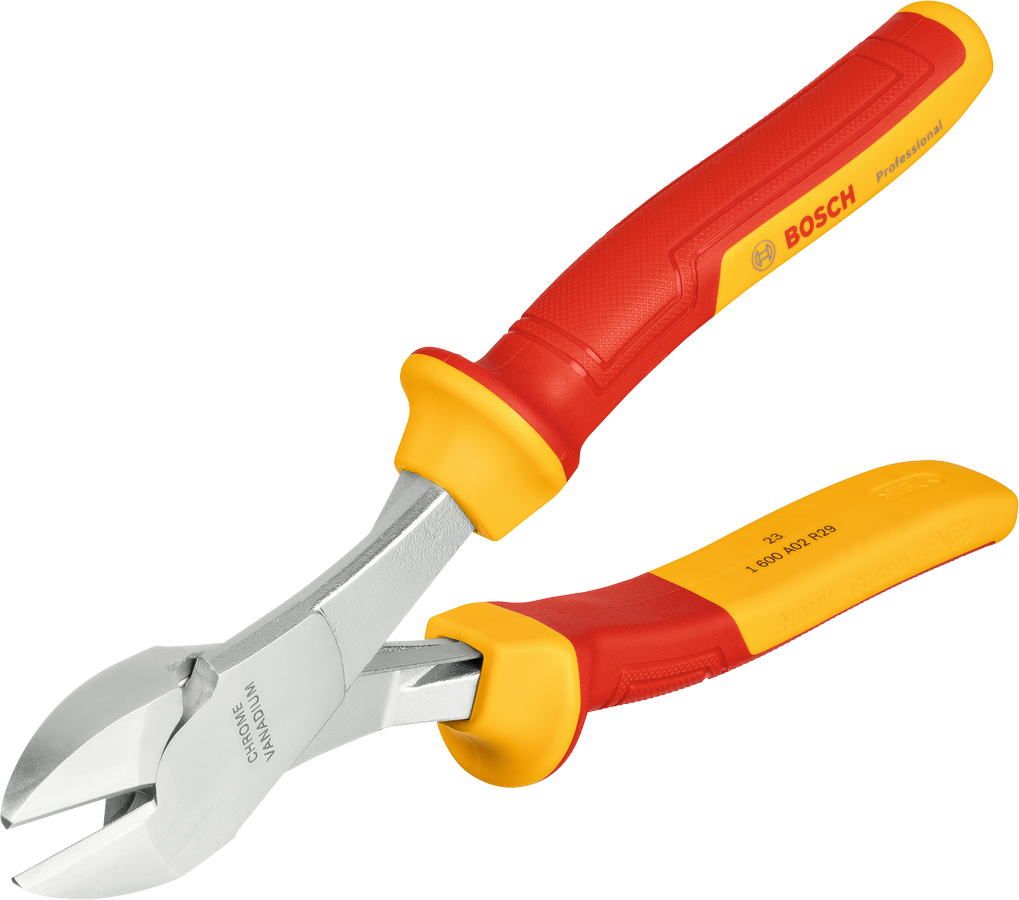 คีมตัดเฉียง Bosch VDE แรงงัดสูง ขนาด 200 มม.