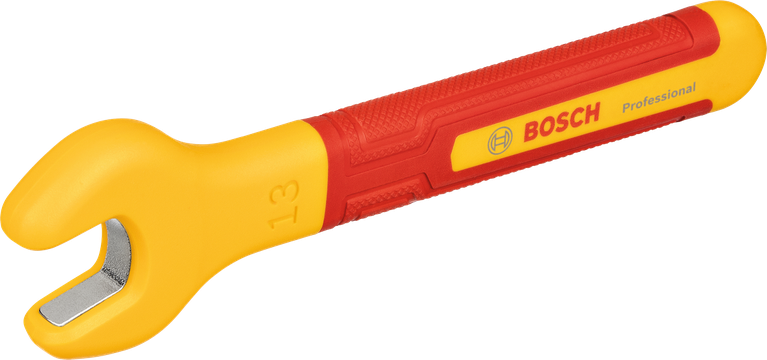 ประแจ Bosch VDE ขนาด 13 มม. ด้ามจับหุ้มฉนวน