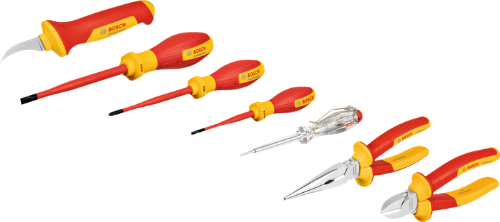 ชุดผสมเครื่องมือช่าง VDE 7 ชิ้น Professional