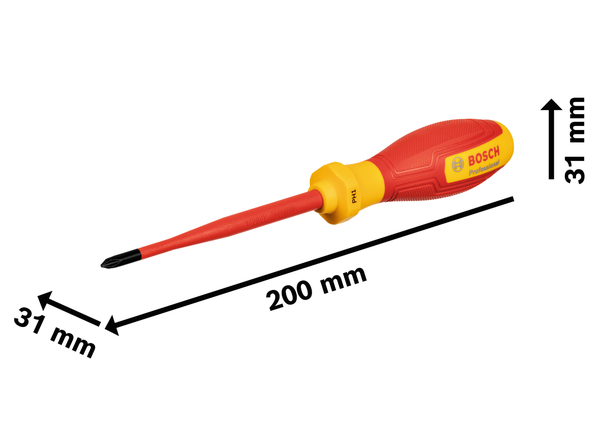 ไขควงหุ้มฉนวน Bosch VDE PH1x100