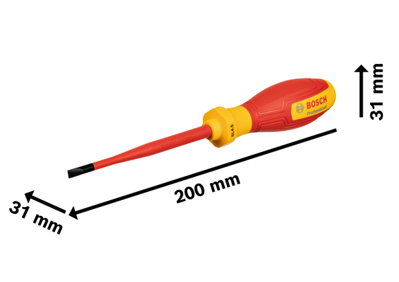 ไขควง VDE SL4.5x100 มม. Professional