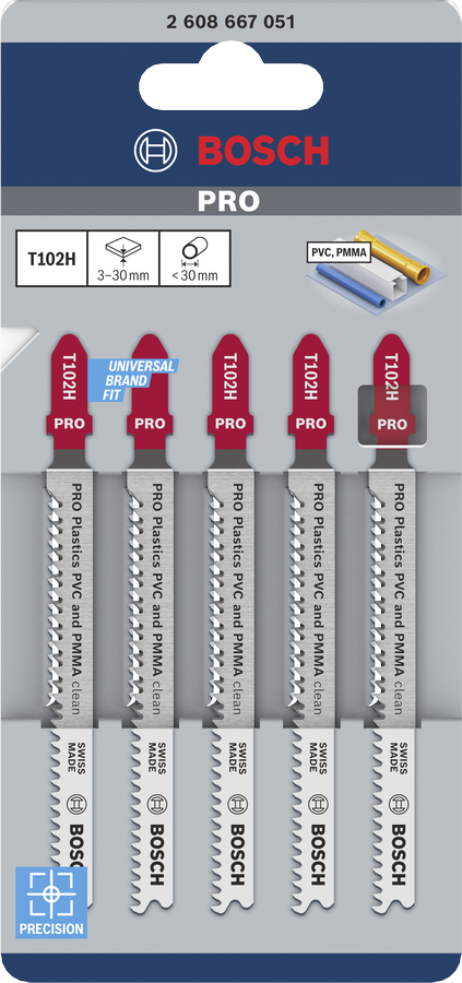 PRO Plastics PVC and PMMA clean T102H