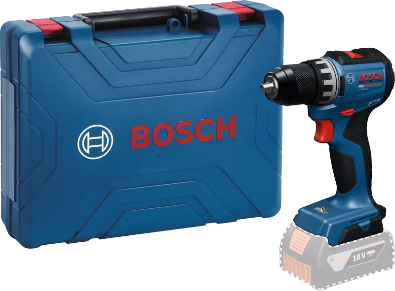 สว่านไร้สาย Bosch GSB 18V-52 พร้อมกระเป๋าใส่เครื่องมือ.
