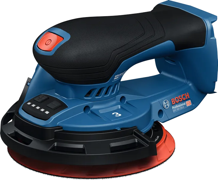 เครื่องขัดกระดาษทรายแบบวงโคจรไร้สาย Bosch GEX 18V-150-3