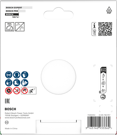 แผ่นตัดเซรามิก Bosch ขนาด 125 x 7 มม. X-LOCK