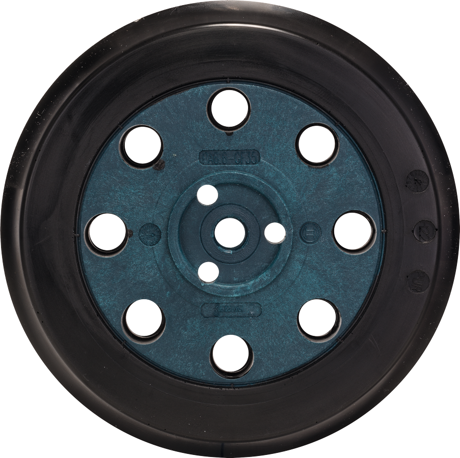 แผ่นขัดกระดาษทราย Bosch ชนิดแข็ง ขนาด 125 มม. มี 8 รู