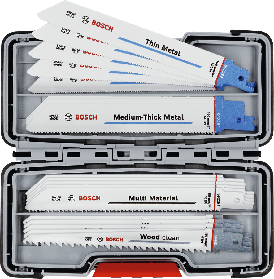 ชุดใบเลื่อยตัดโลหะ Bosch 20 ชิ้น สำหรับไม้และโลหะ