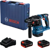 สว่านโรตารี่ Bosch GBH 185-LI พร้อมแบตเตอรี่ 18V และกล่องเก็บ