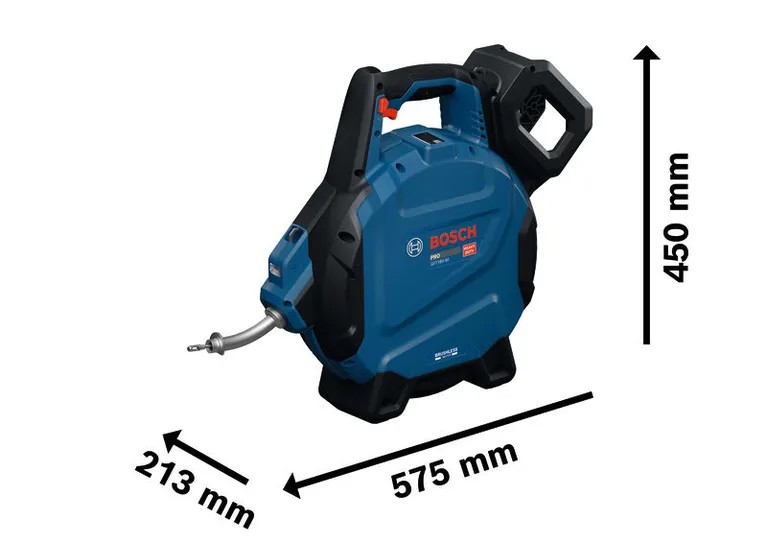 ม้วนสายยาง Bosch GFT18V-30 ขนาดกะทัดรัดและพกพาสะดวก