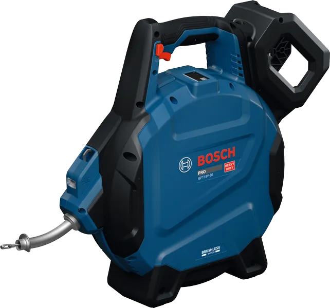 เครื่องทำความสะอาดท่อระบายน้ำ Bosch GFT18V-30 พร้อมมอเตอร์ไร้แปรงถ่าน