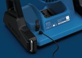 พัดลมไร้สาย Bosch GVF18V-1300 พร้อมช่องใส่แบตเตอรี่