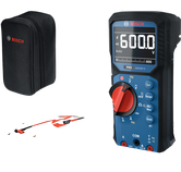 มัลติมิเตอร์ดิจิทัล Bosch GDM 600-15 พร้อมหัววัดและกล่องเก็บ