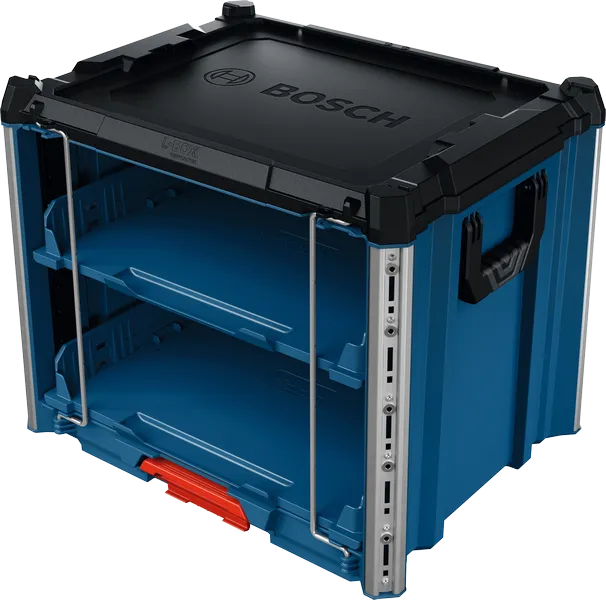 ระบบกล่องเก็บอุปกรณ์ Bosch L-BOXX Contractor Rack 2 พร้อมกระเป๋าสำหรับพกพา