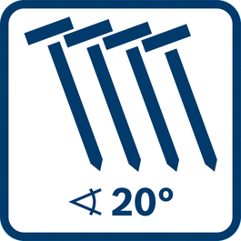 มุมการเย็บ 20°