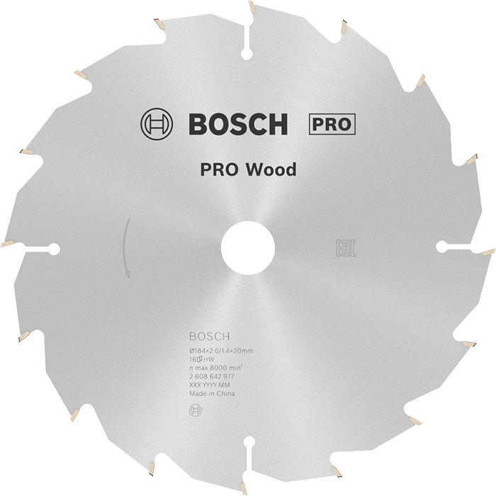 ใบเลื่อยวงเดือนสำหรับตัดไม้ PRO Wood